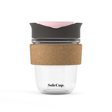 SoleCup Travel Mug - Grey and Pink