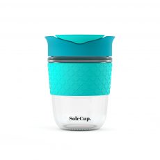 SoleCup Blue Glass Travel Mug