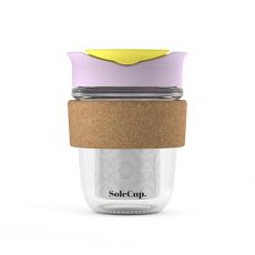 SoleCup Travel Mug with Loose Tea Infuser - Ice Cream