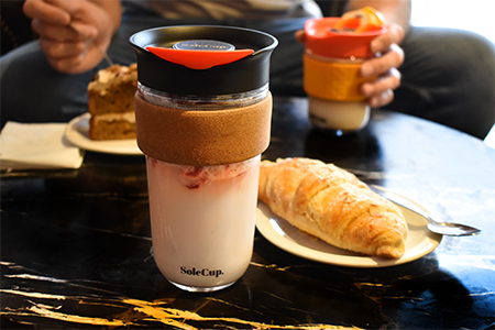 18oz Large Travel Mug - Coffee