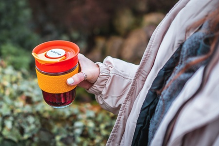 SoleCup Travel Tea Infuser - Red